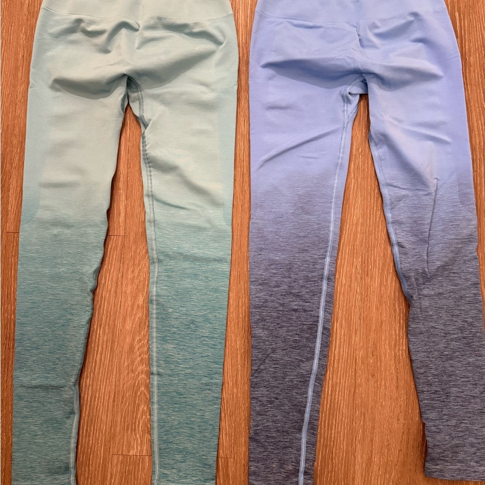 Leggings Set - Blue and Green